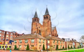 The Sint-Walburgiskerk, a former church in the old town of Arnhem, the Netherlands