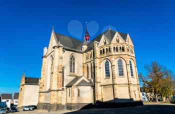 St. Martin and St. Severus church in Munstermaifeld, the Rhineland-Palatinate state of Germany
