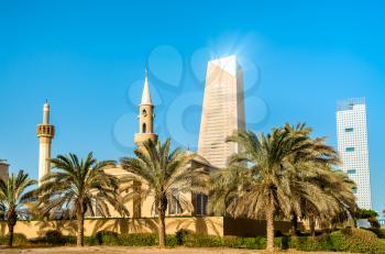 Al-Haddad Mosque in Kuwait City. Kuwait, the Middle East
