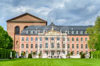 The Electoral Palace and the Basilica of Constantine in Trier - Rhineland-Palatinate, Germany