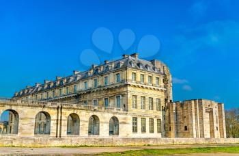 The Chateau de Vincennes, a 14th and 17th century royal fortress near Paris, Ile-de-France