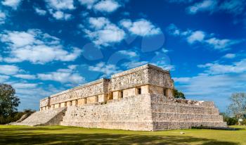 Governor's Palace at the ancient Maya city of Uxmal in Mexico