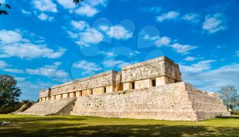Governor's Palace at the ancient Maya city of Uxmal in Mexico