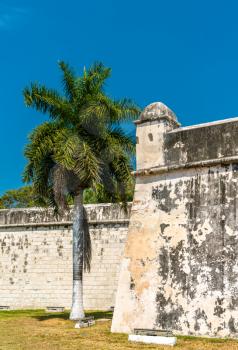 Baluarte de San Juan, fortifications of San Francisco de Campeche in Mexico