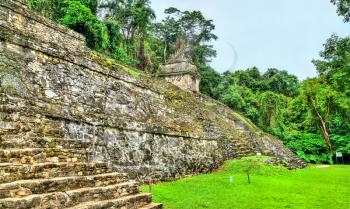 Ruins of Palenque in Chiapas, an ancient Maya city in Mexico
