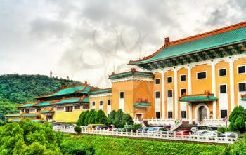View of the National Palace Museum in Taipei, Taiwan