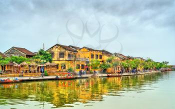 Old Quarter of Hoi An town. UNESCO world heritage in Vietnam