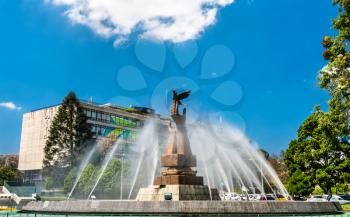 Monument to Peace in the centre of Guatemala City, Latin America