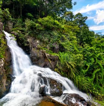View of Datanla Waterfalls in Da Lat, Vietnam