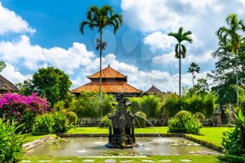View of Pura Taman Ayun Temple in Bali, Indonesia