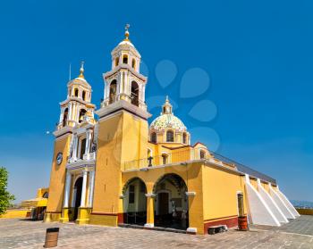 Nuestra Senora de los Remedios Church in Cholula, Mexico