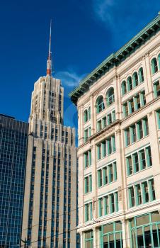 Buildings in downtown Buffalo - New York, United States