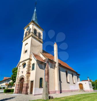 Saints Peter and Paul Church in Plobsheim - Bas-Rhin, France