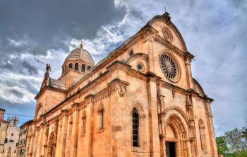 The Cathedral of St. James in Sibenik - Dalmatia, Croatia