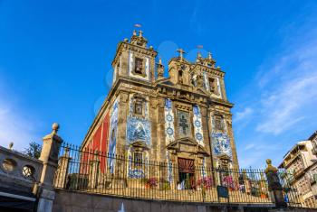 Church of Saint Ildefonso in Porto on Easter 2014