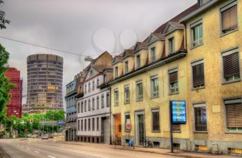 Buildings in the city centre of Basel - Switzerland