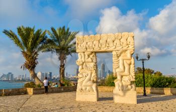 The Gate of Faith in Abrasha Park - Jaffa, Tel Aviv, Israel