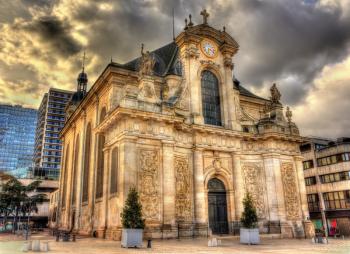 View of St. Sebastien church in Nancy - Lorraine, France