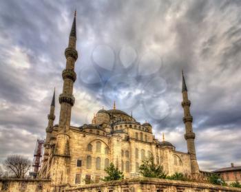 Sultan Ahmet Mosque (Blue Mosque) in Istanbul - Turkey