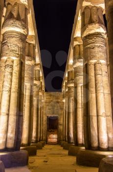 Colonnade in the Luxor Temple - Egypt