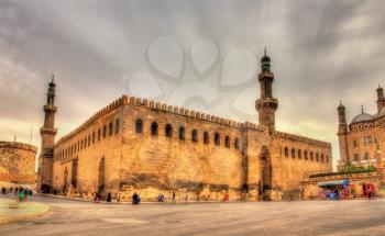 Al-Nasir Muhammad Mosque in Cairo - Egypt
