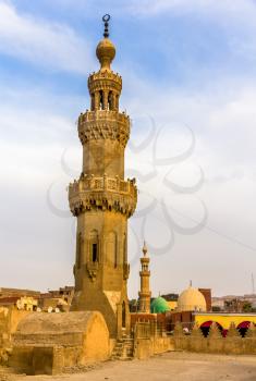 Minaret of the Mosque of Amir al-Maridani in Cairo - Egypt
