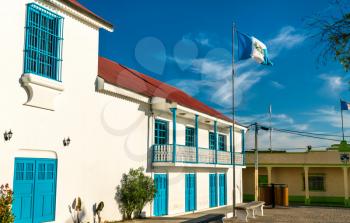 Town Hall of Flores in Peten, Guatemala