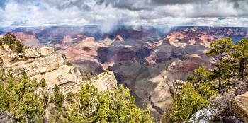 Grand Canyon as seen from Mather Point. Arizona, United States
