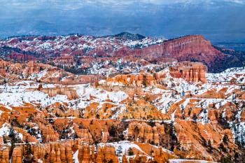 Bryce Canyon in winter - Utah, the United States