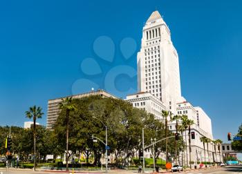 City Hall of Los Angeles in California, United States