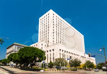 United States Court House in Los Angeles City, California