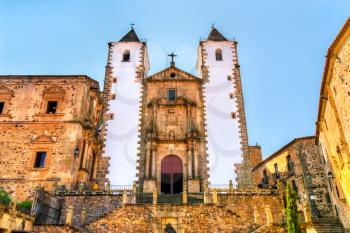 San Francisco Javier Church in Caceres - Extremadura, Spain