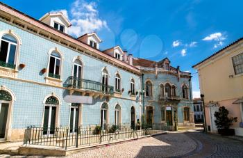 Traditional architecture in Alcobaca - Oeste region of Portugal