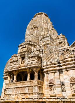 Meera Temple at Chittorgarh Fort. Rajasthan State of India