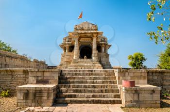 Jatashankar Mahadev Temple at Chittorgarh Fort. Rajasthan State of India