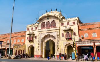 Tripolia Gate in Jaipur - Rajasthan State of India