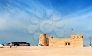 Al Zubarah Fort, a historic military fortress in Qatar, Middle East