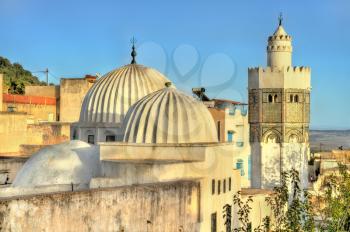 Sidi Bou Makhlouf Mosque at El Kef in Tunisia. North Africa