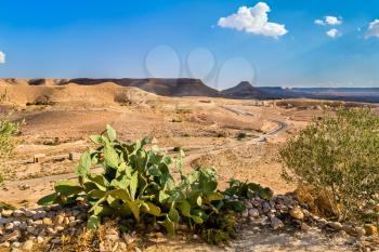Landscape near Doiret village in Tataouine Governorate, South Tunisia
