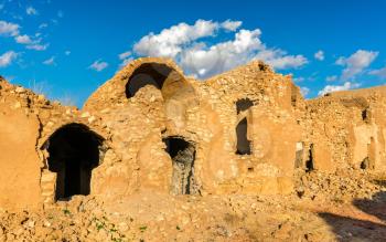Ksar Ouled Debbab, a fortified village near Tataouine, Southern Tunisia. Africa
