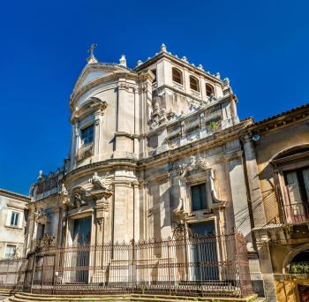 Church of San Giuliano in Catania - Sicily, Southern Italy