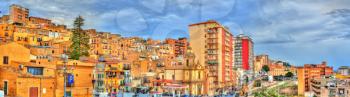 Panorama of the town of Agrigento in Sicily - Italy