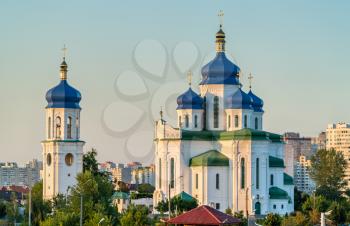 Cathedral of the Holy Trinity in Troieshchyna - Kiev, the capital of Ukraine