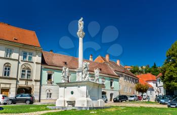Statue in the old town of Krems an der Donau, a UNESCO heritage site in Austria