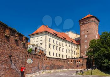 Wawel Royal Castle in Krakow - Poland