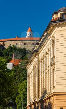View of Bratistava Castle and Academy of Performing Arts