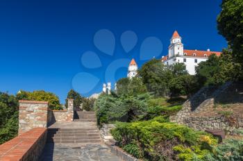 Ascent to Bratislava Castle - Slovakia