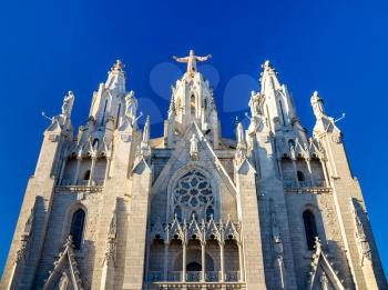 Expiatory Church of the Sacred Heart of Jesus in Barcelona, Spain