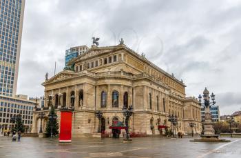 Alte Oper (Old Opera) in Frankfurt, Germany