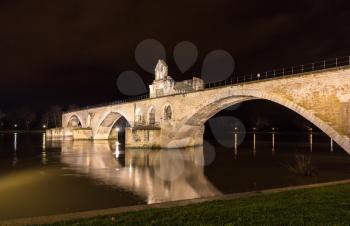 Pont Saint-Benezet in Avignon, a world heritage site in France